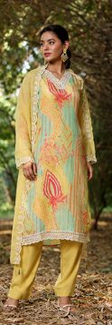 Yellow salwar